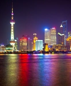 Shanghai at night  