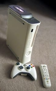 This handy dandy Xbox will let you play this awesome game.