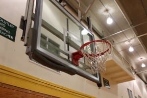The basket. The Cougars natural enemy./Haley Klassen